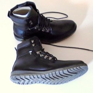 Harrison Myles Mens Casual Boots Black Size 9 new